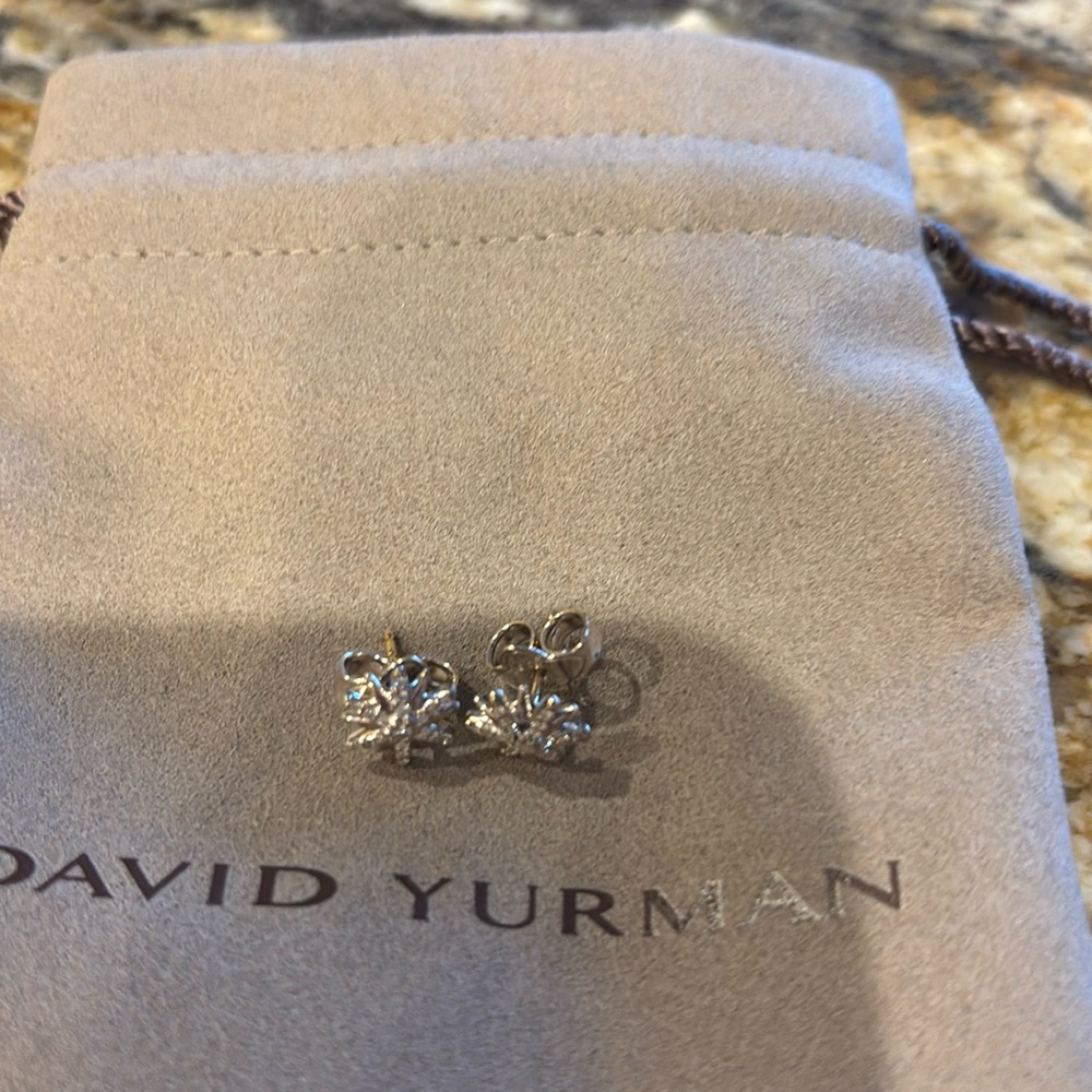 David Yurman Starburst earrings